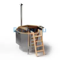 Банный чан 8 гр. «Сибирский знахарь» 1900 мм высота 1250 мм, глубина чаши 850 мм