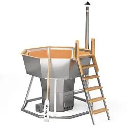 Банный чан с подогревом